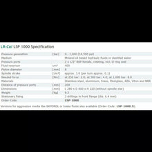 Load image into Gallery viewer, LR-Cal LSP 1000-H Benchtype Hydraulic Pressure Comparison Pump - 14500 PSI