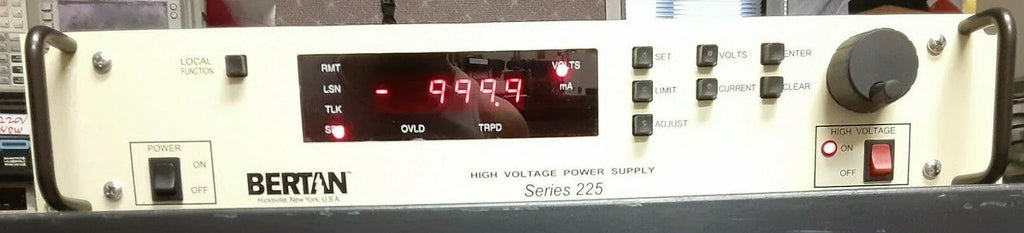BERTAN High Voltage Lab Power Supply 1000V 30mA Precision Output - ZYYKZ Test Equipment