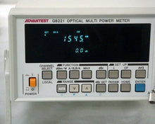 Load image into Gallery viewer, Advantest Q8221 Optical Power Meter Mainframe - ZYYKZ Test Equipment