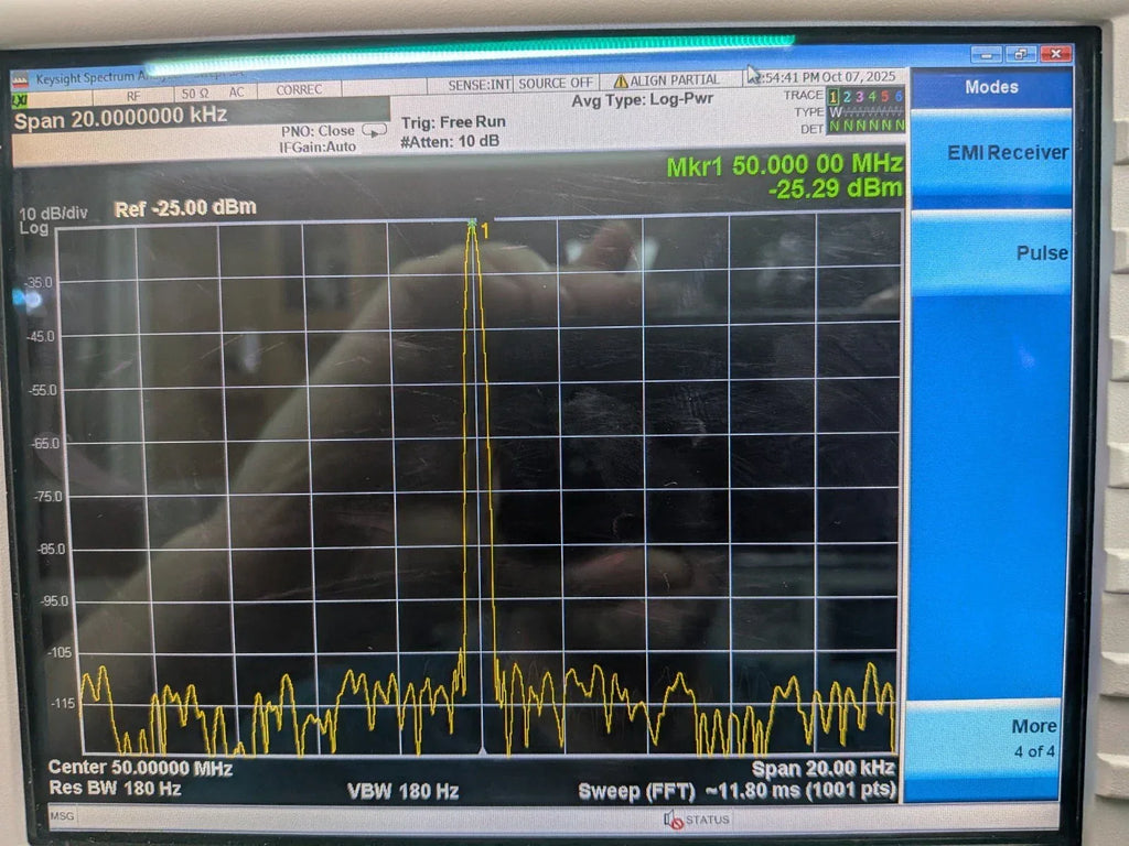 Keysight N9000A CXA 3GHz Signal Analyzer with Low Phase Noise - Calibrated - ZYYKZ Test Equipment