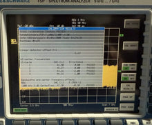 Load image into Gallery viewer, R&amp;S FSP7 Spectrum Analyzer FSP-K90 &amp; FSP-B4 Options, 9 kHz to 7 GHz - ZYYKZ Test Equipment