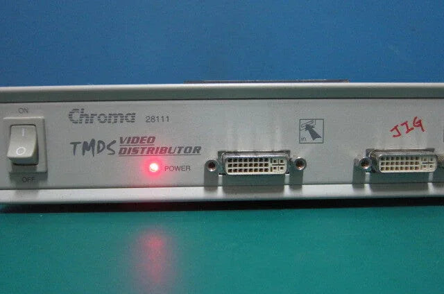 Chroma 28111 Digital Video Distributor - Multi-Channel Signal Amplifier - ZYYKZ Test Equipment