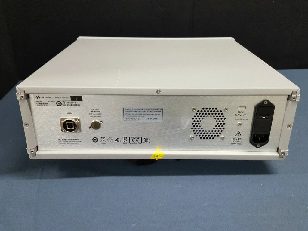 Keysight N4375D Lightwave Component Analyzer with Options 022, 101, 221 - Untested - ZYYKZ Test Equipment