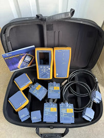 Fluke Networks DTX-1800 CableAnalyzer with SFM2, MFM2 & PLA002 Modules - ZYYKZ Test Equipment