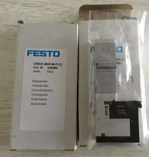 Festo CPASC1-M1H-J-P-2,5 526992 Pneumatic Solenoid Valve - ZYYKZ Test Equipment