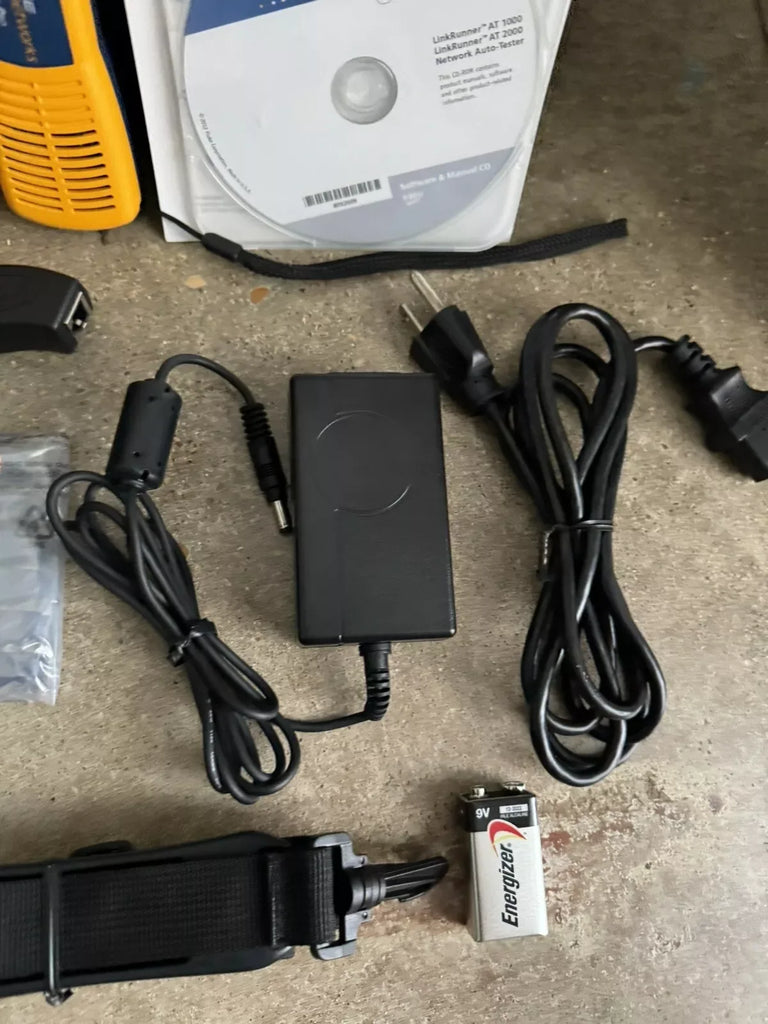 Fluke Networks LRAT-2000 Cable Tester Kit with Intellitone Probe - ZYYKZ Test Equipment