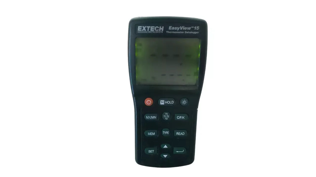 EXTECH EasyView 15 Thermometer Datalogger with Dual Inputs - ZYYKZ Test Equipment