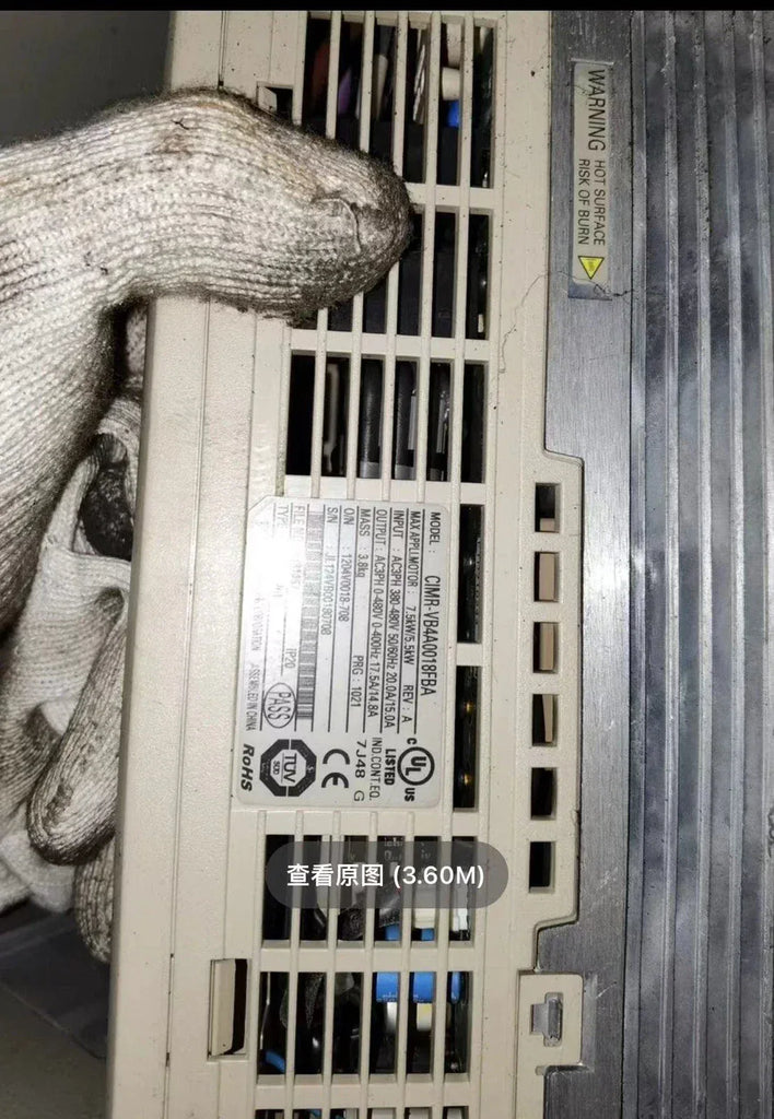 Mitsubishi CIMR-VB4A0018FBA 18.5kW High-Performance Variable Frequency Drive - ZYYKZ Test Equipment