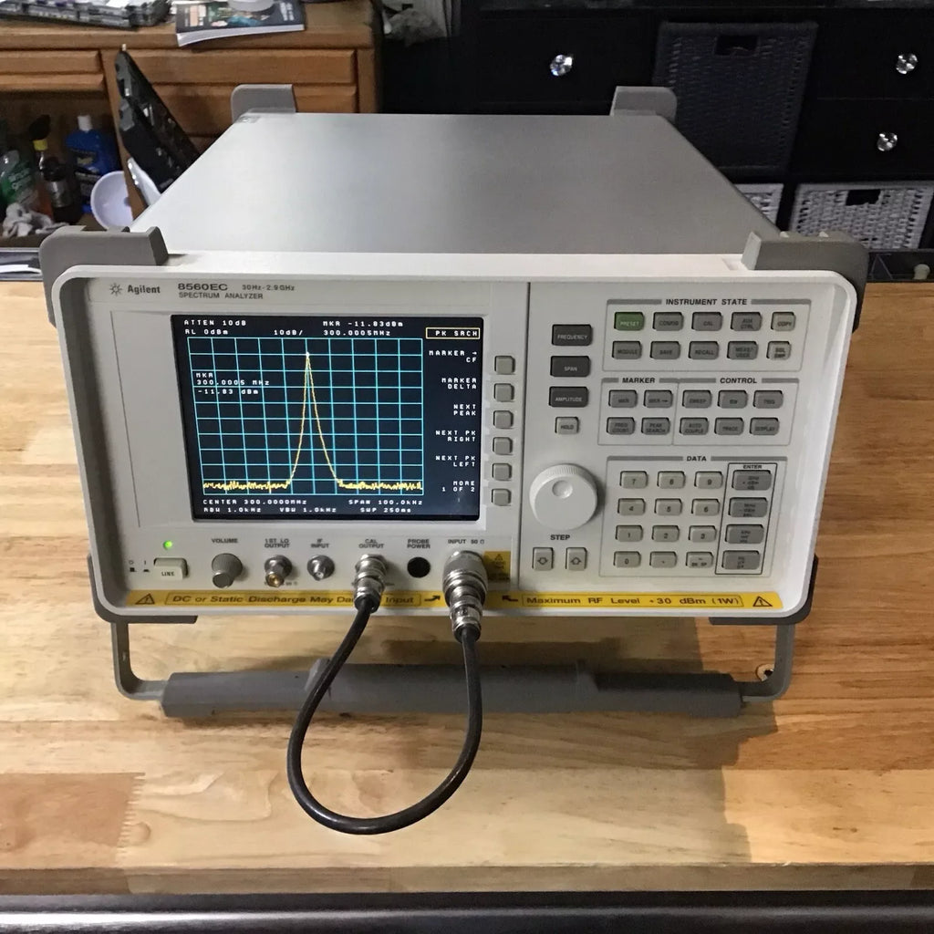 HP Agilent 8560EC Spectrum Analyzer 30 Hz - 2.9 GHz with Option 7 - ZYYKZ Test Equipment