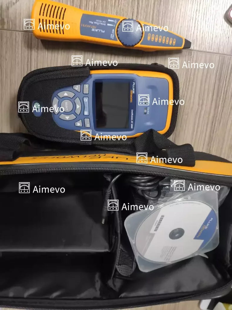 Fluke Networks LinkRunner AT 2000 Ethernet Network Connectivity Tester with Case - ZYYKZ Test Equipment