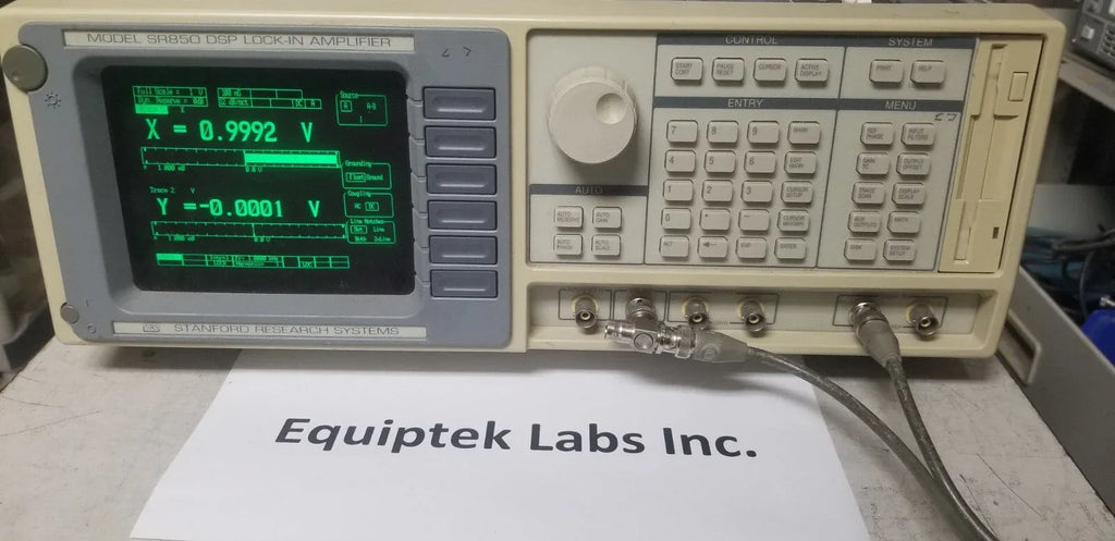 Stanford Research Systems Lock-in Amplifier - Precision Signal Detection - ZYYKZ Test Equipment