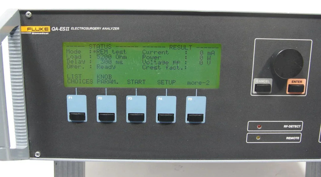 Fluke Biomedical QA-ESⅡ Electrosurgery Analyzer for Surgical Device Testing - ZYYKZ Test Equipment