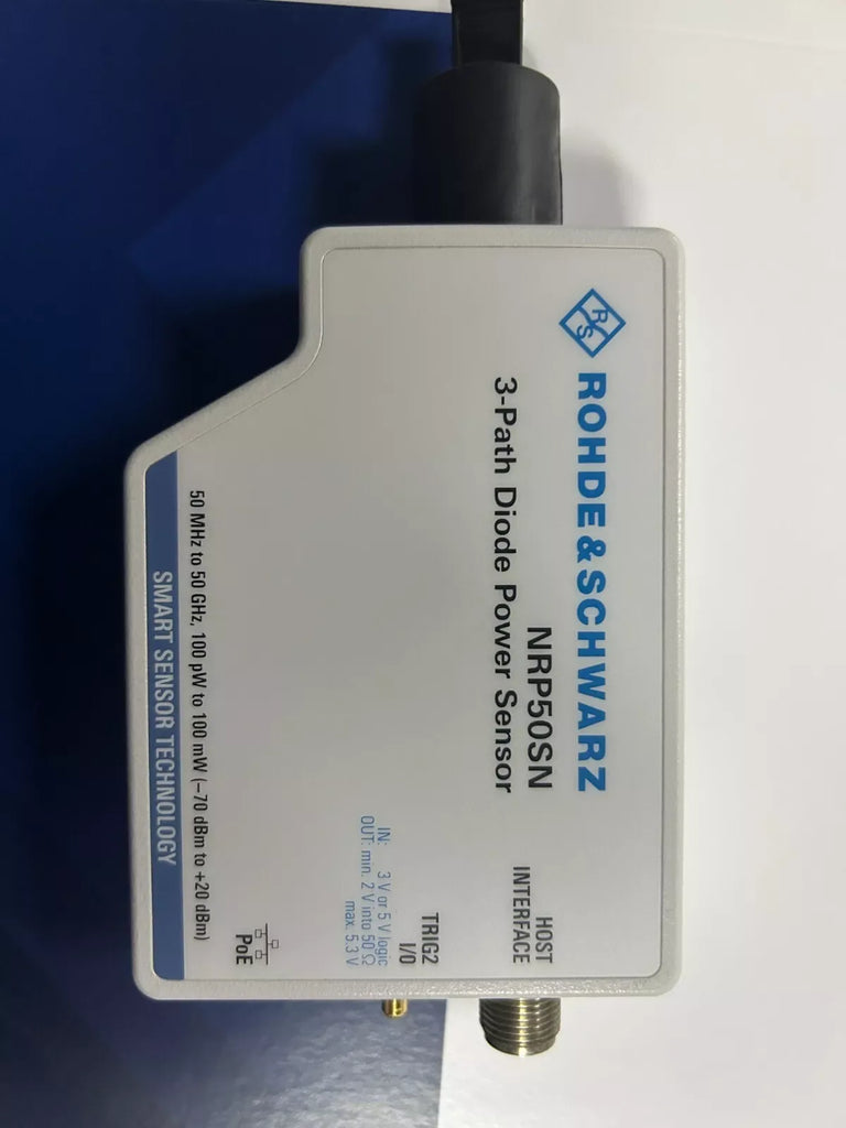Rohde & Schwarz NRP50SN Three-Path Diode LAN Power Sensor 50 MHz–50 GHz - ZYYKZ Test Equipment