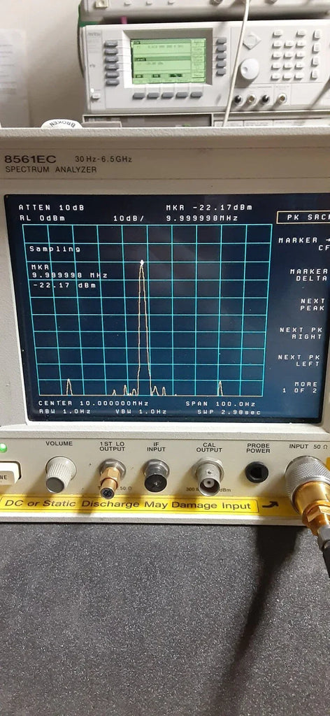 Agilent 8561EC Spectrum Analyzer 30 Hz to 6.5 GHz - ZYYKZ Test Equipment