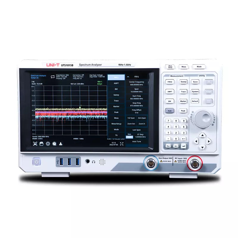 UNI-T UTS1015T 1.5GHz Advanced Spectrum Analyzer with Tracking Generator