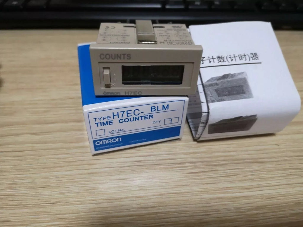 OMRON H7EC-BLM Digital Counter - High Precision, In Box - ZYYKZ Test Equipment