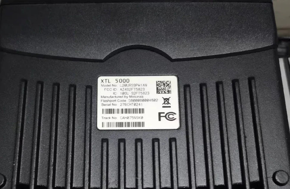 Motorola XTL5000 Vehicle-Mounted Console - 800MHz Two-Way Radio - ZYYKZ Test Equipment
