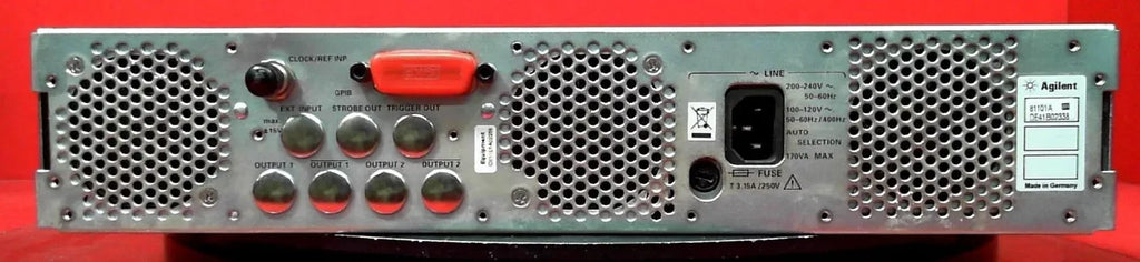 Agilent 81101A Pulse Pattern Generator 1.25 GHz - ZYYKZ Test Equipment