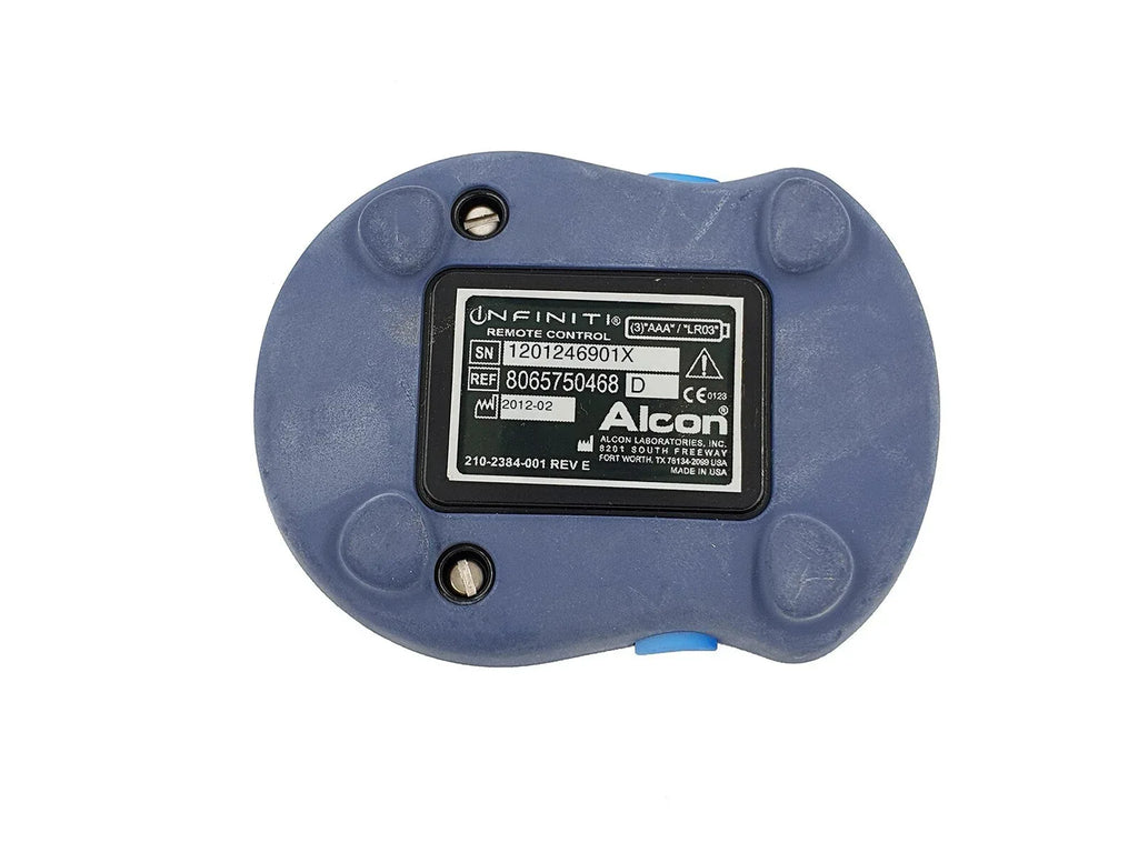 Alcon iNFINITI Vision System Remote Control Unit - ZYYKZ Test Equipment