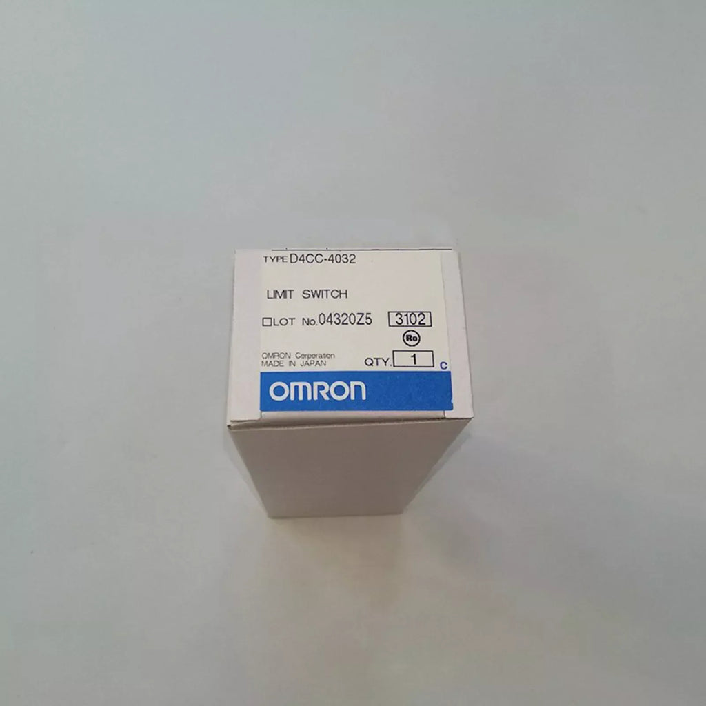Omron D4CC-4032 Precision Limit Switch, Compact Industrial Sensor - ZYYKZ Test Equipment