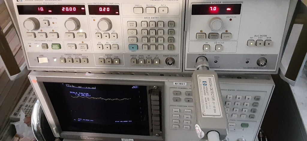 HP 83592A Sweep Oscillator Plug-in Module for Signal Generators - ZYYKZ Test Equipment