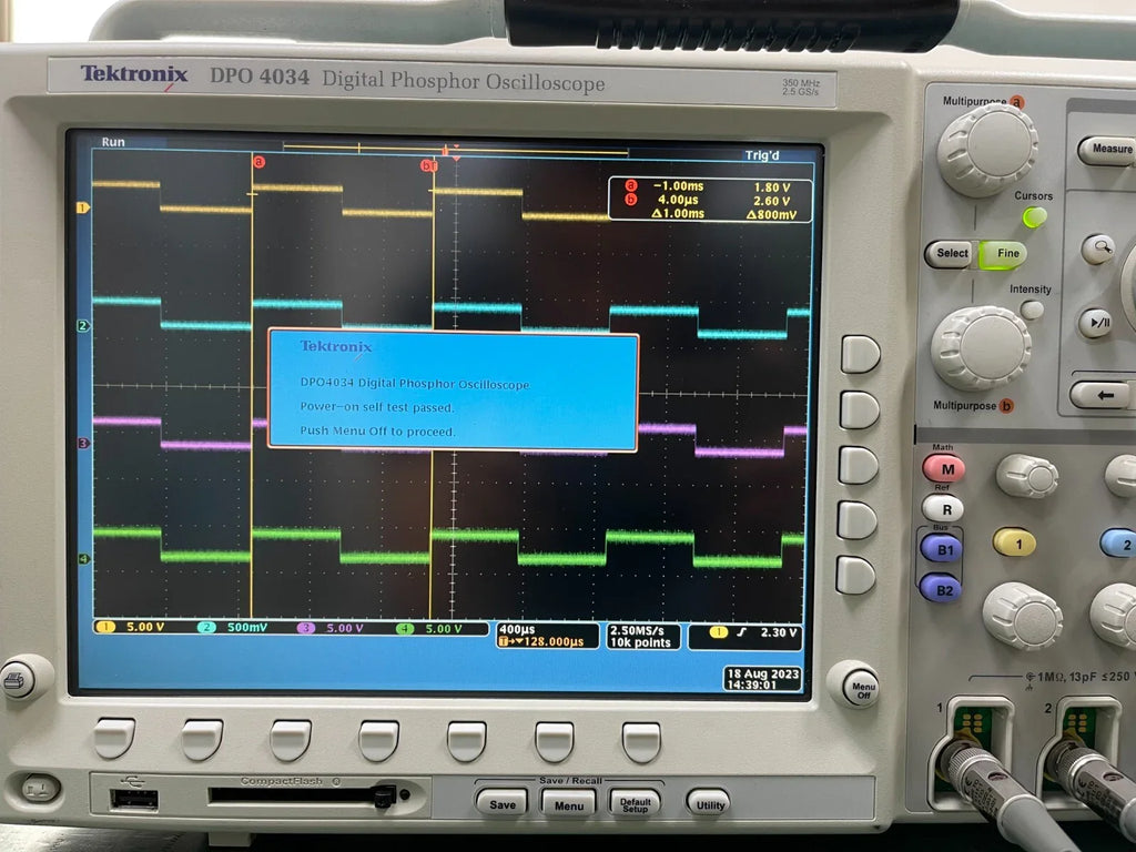 Tektronix DPO4034 350MHz 4-Channel Digital Phosphor Oscilloscope 2.5GS/s - ZYYKZ Test Equipment