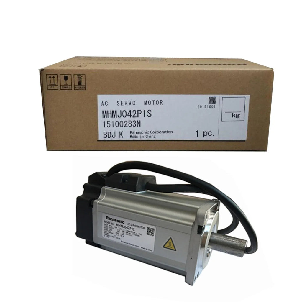 Panasonic MHMJ042P1S High-Performance AC Servo Motor 400W - ZYYKZ Test Equipment