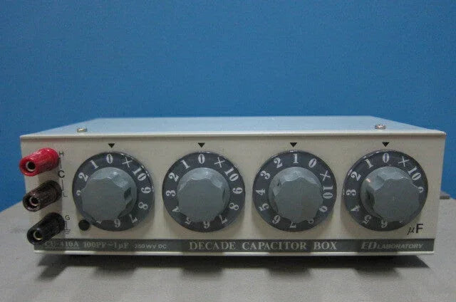 Decade Capacitor Box for Electrodynamic Laboratories - Precision Capacitance Calibration - ZYYKZ Test Equipment