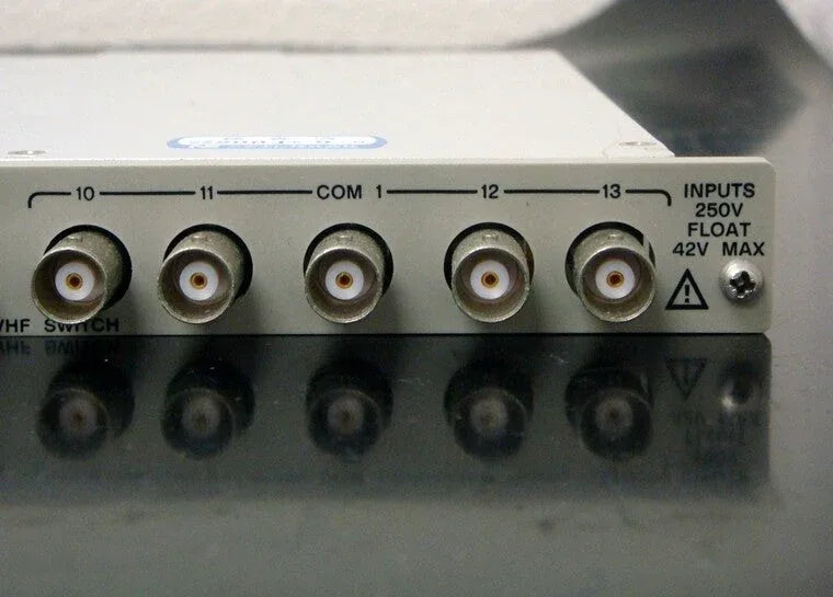 HP 44472A VHF RF Coaxial Switch, 10 MHz to 1.3 GHz - ZYYKZ Test Equipment