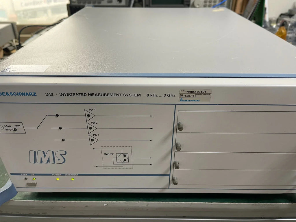 Rohde & Schwarz IMS Integrated Measurement System 9 kHz to 3 GHz - ZYYKZ Test Equipment