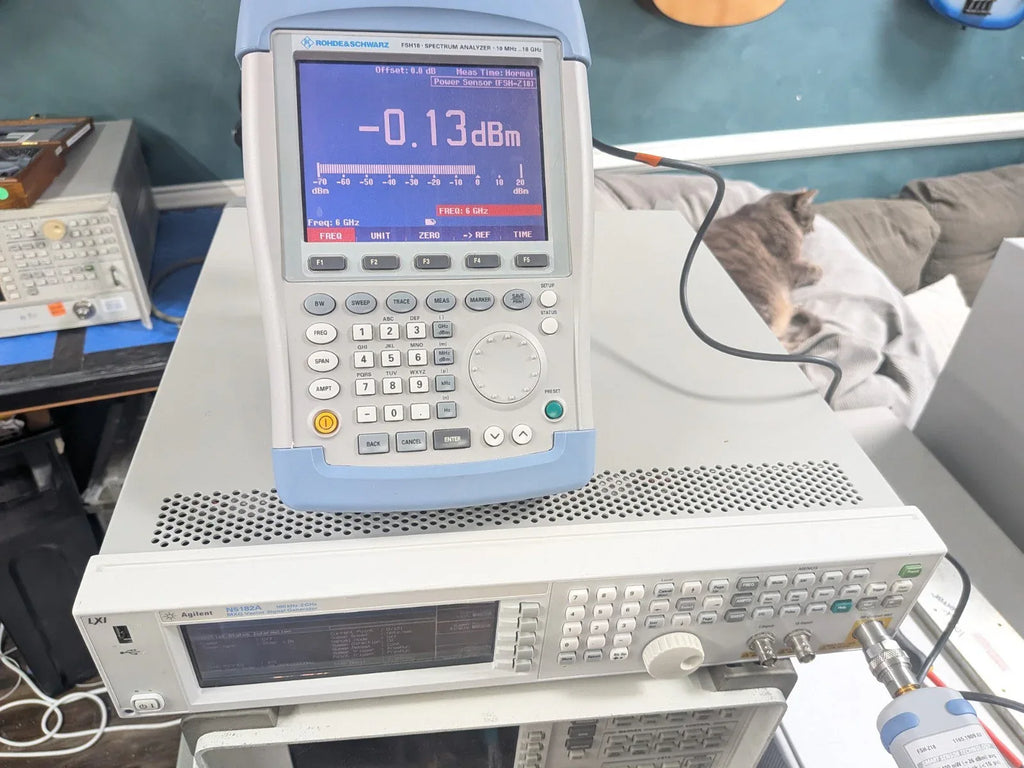 Agilent Keysight N5182A MXG Signal Generator 100 kHz to 6 GHz - Calibrated & Loaded - ZYYKZ Test Equipment