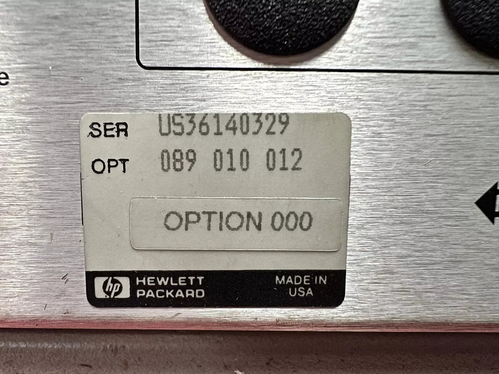 Agilent Keysight 8722D Microwave Network Analyzer 50 MHz - 40 GHz with Options 012/010/089 - ZYYKZ Test Equipment