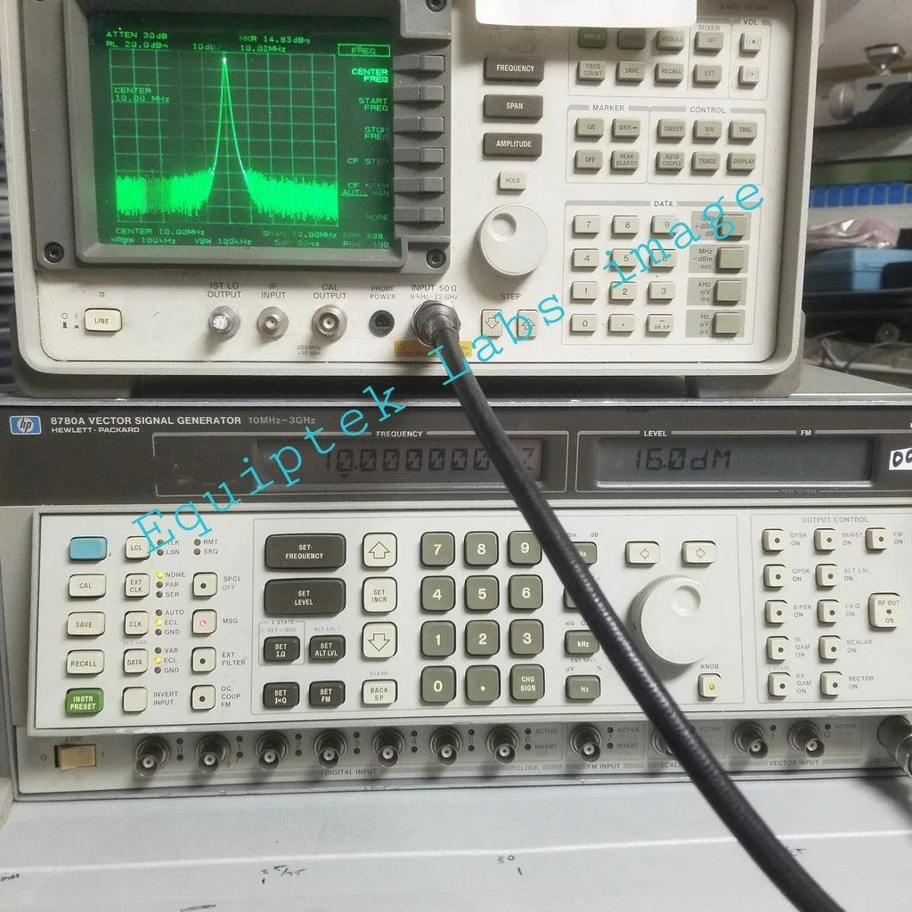 HP 8780A Synthesized RF Signal Generator, 10 MHz to 1.3 GHz - ZYYKZ Test Equipment