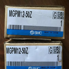 Load image into Gallery viewer, SMC MGPM12-50Z Compact Guide Cylinder with 50mm Stroke - ZYYKZ Test Equipment