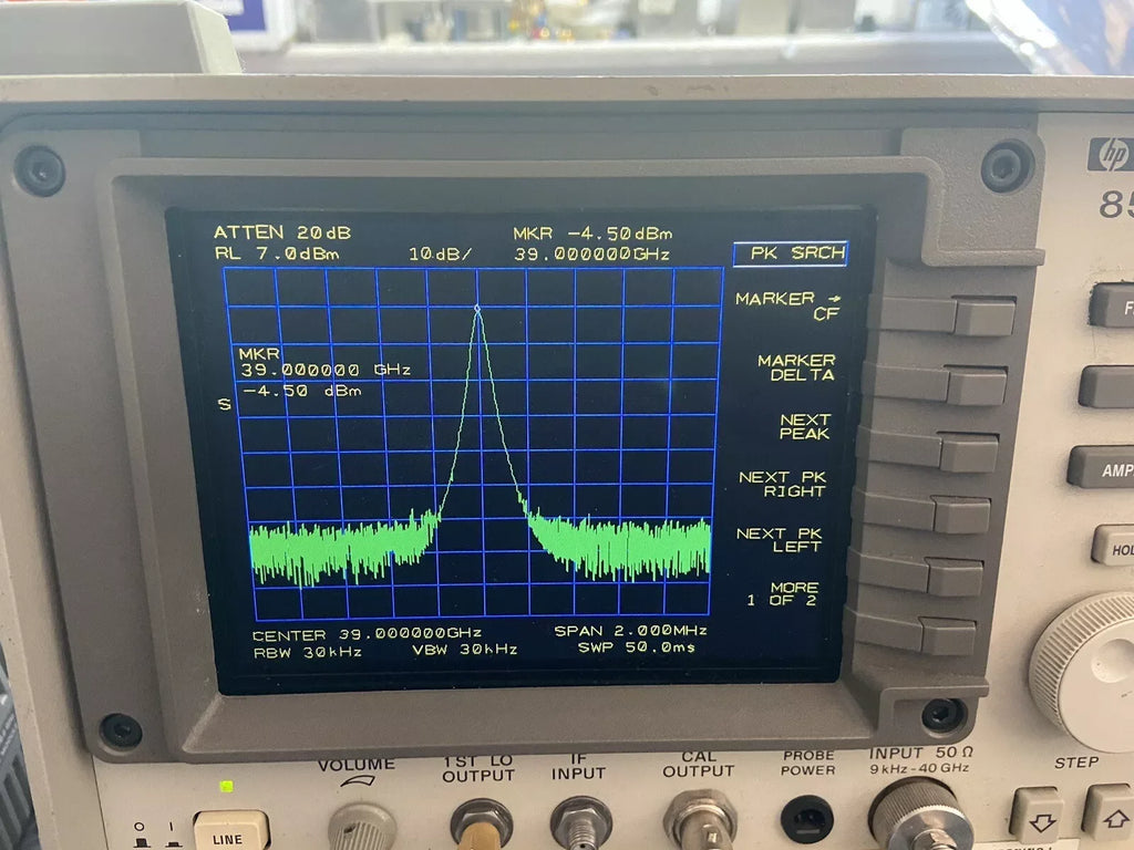 HP Agilent 8564E/EC Spectrum Analyzer 20Hz-40GHz with Color LCD, Options 6 & 7, Calibrated - ZYYKZ Test Equipment