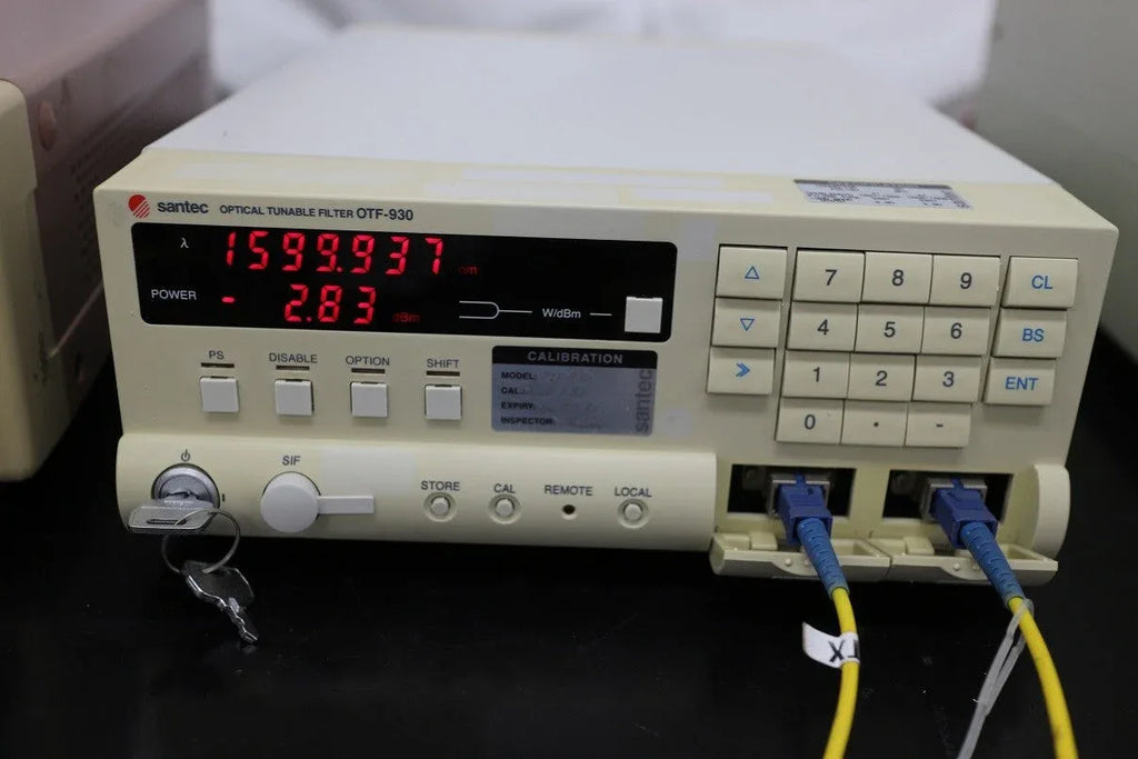 SANTEC OTF-930 High-Precision Optical Tunable Filter - ZYYKZ Test Equipment