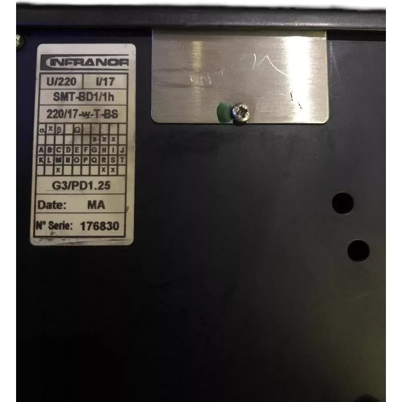 INFRANOR SMT-BD1/1H 220/17-W-T-BS 220V High-Performance Servo Drive - ZYYKZ Test Equipment