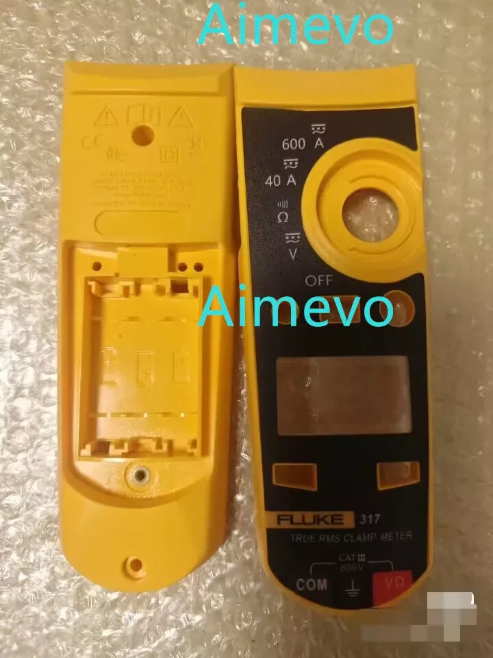 Fluke 317 Clamp Meter Front and Rear Shell Replacement Without Spring Gasket - ZYYKZ Test Equipment