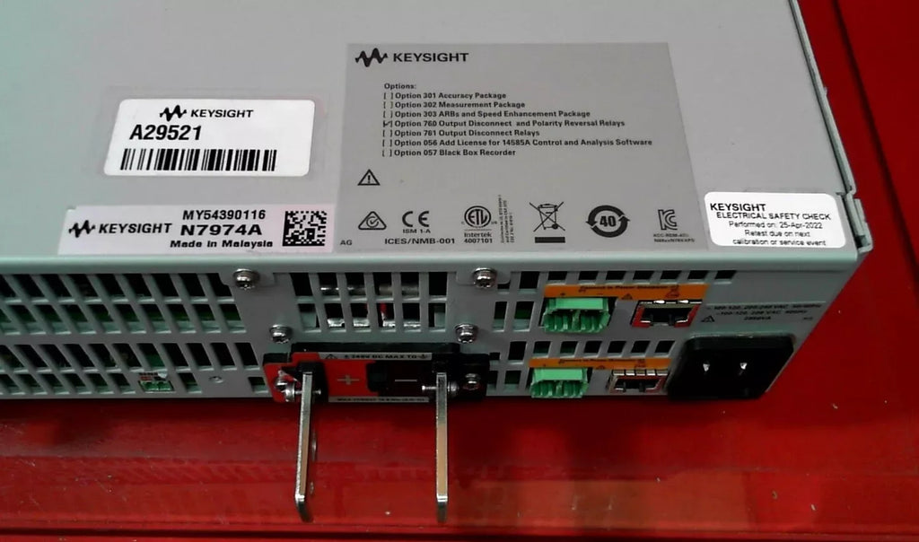 Agilent N7974A Dynamic DC Power Supply 80 V 25 A - ZYYKZ Test Equipment