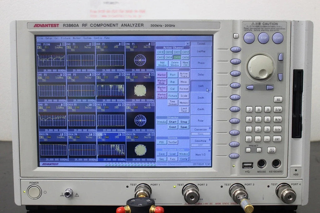 Rohde & Schwarz R3860A Vector Network Analyzer 1400-2010 MHz - ZYYKZ Test Equipment