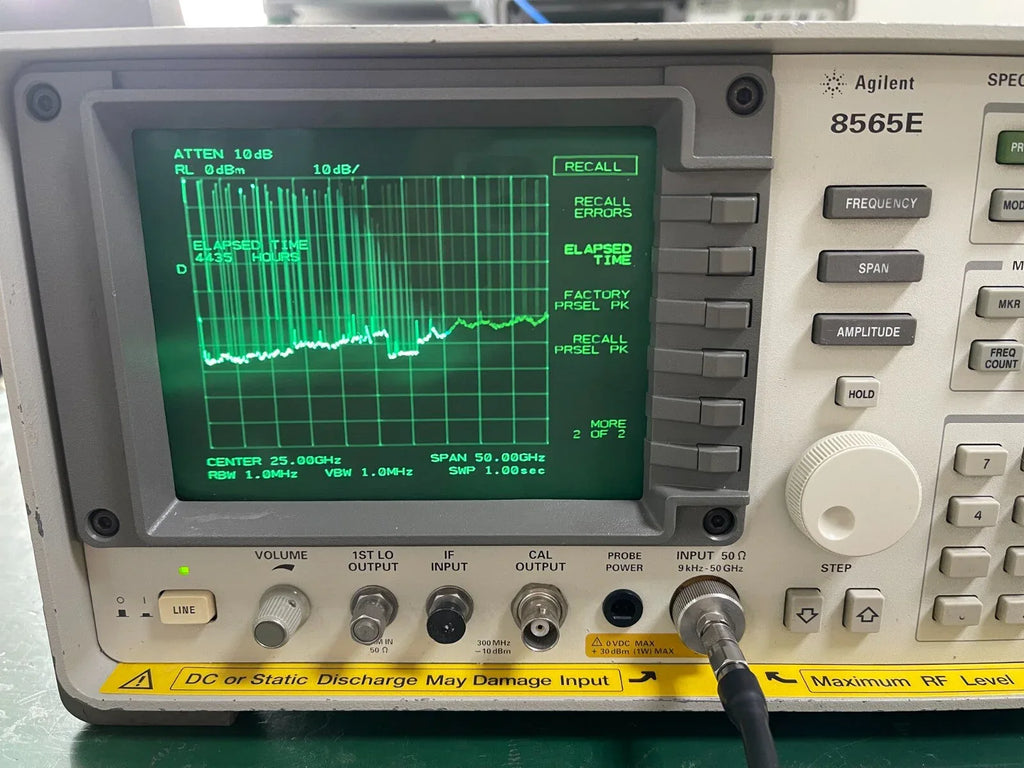 Agilent Keysight 8565E Spectrum Analyzer 9 kHz to 50 GHz - ZYYKZ Test Equipment