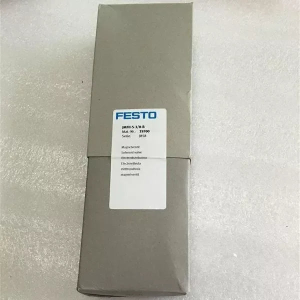 Festo JMFH-5-3/8-B Solenoid Valve, Model 19700 – High Performance Pneumatic Control - ZYYKZ Test Equipment