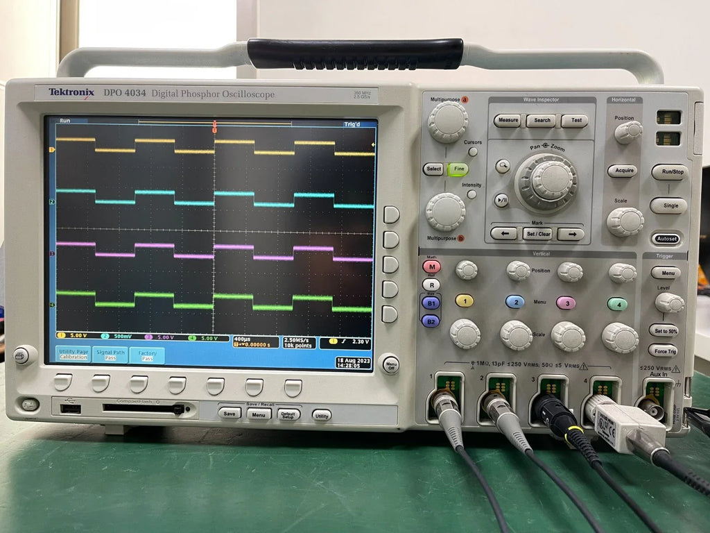 Tektronix DPO4034 350MHz 4-Channel Digital Phosphor Oscilloscope - ZYYKZ Test Equipment