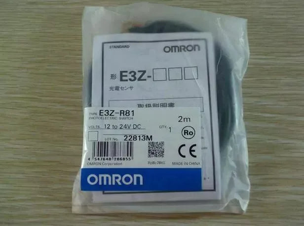 Omron E3Z-R81 Photoelectric Sensor Switch - Reliable Object Detection - ZYYKZ Test Equipment