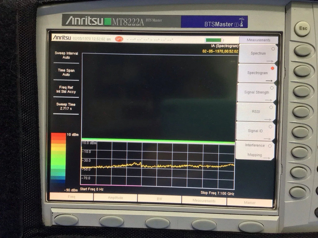 Anritsu MT8222A Master Handheld Vector Network Analyzer 100 kHz–7.1 GHz - ZYYKZ Test Equipment