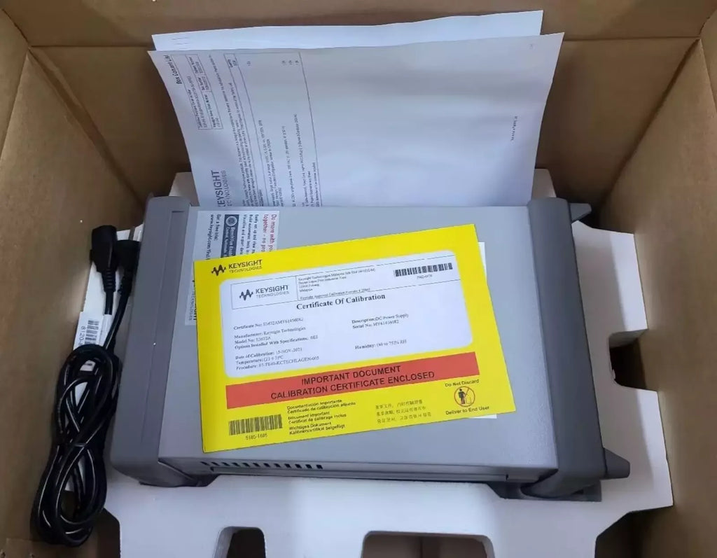 Keysight E3632A DC Power Supply Dual Output Channels - ZYYKZ Test Equipment