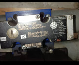 Rexroth R900927356 4WREE10E75-22/G24K31/F1V Hydraulic Directional Control Valve, 4-Way, Solenoid Operated