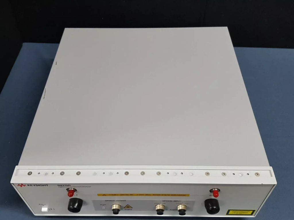 Keysight N4375D Lightwave Component Analyzer with Options 022, 101, 221 - Untested - ZYYKZ Test Equipment