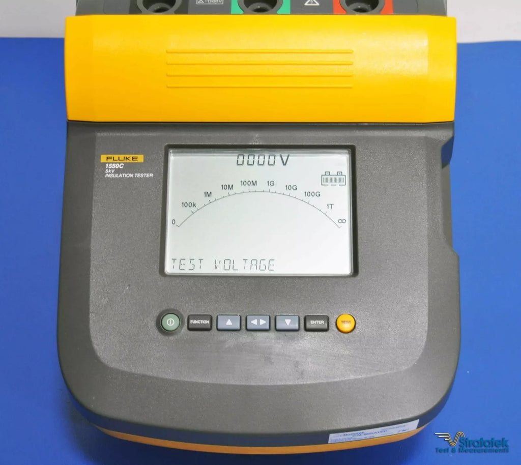 Fluke 1550C 5kV Insulation Tester MegOhmmeter with NIST Calibration