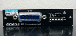 KIKUSUI IB21 GP-IB Interface Module for Test Equipment - ZYYKZ Test Equipment